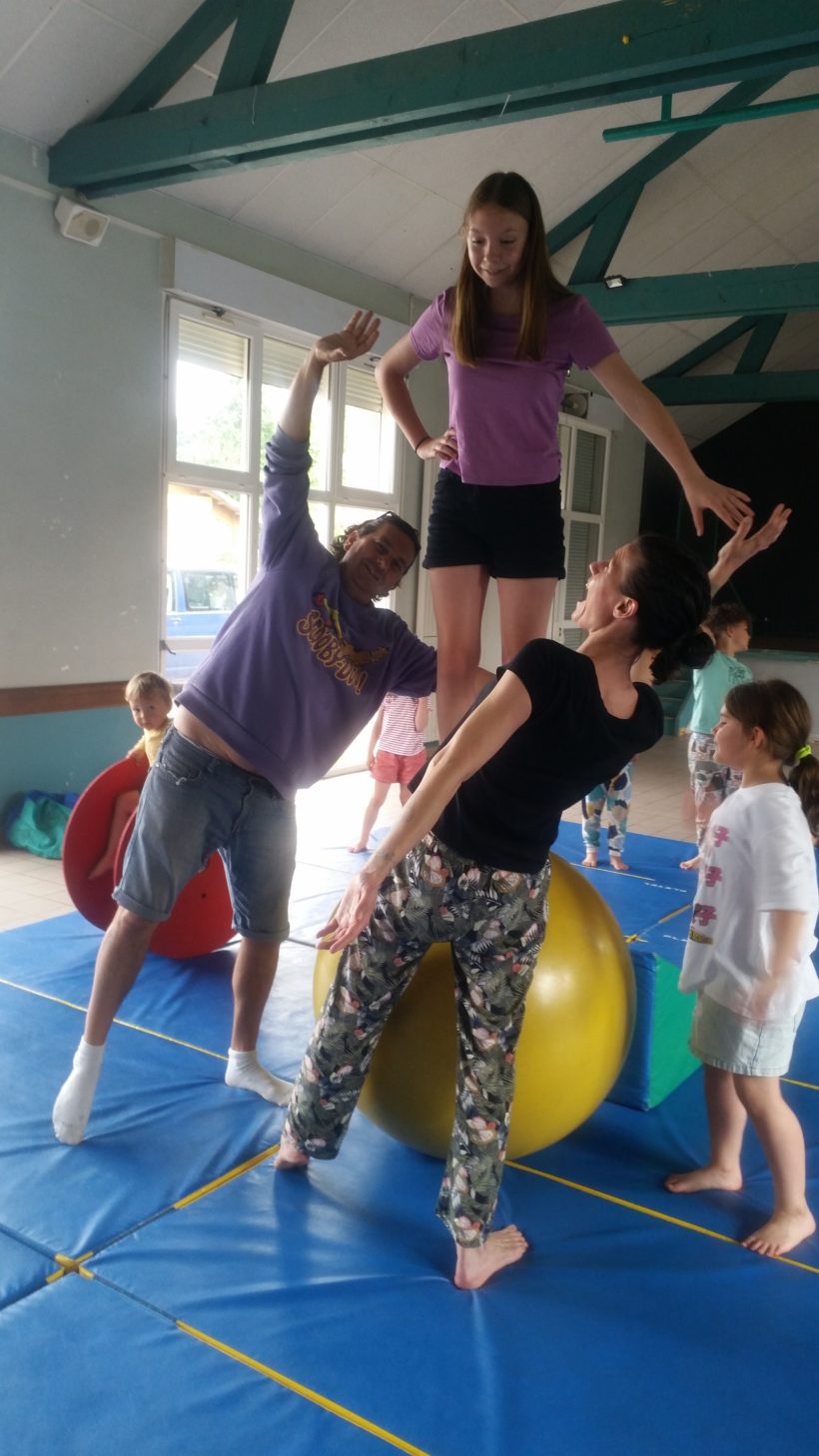 atelier cirque en famille