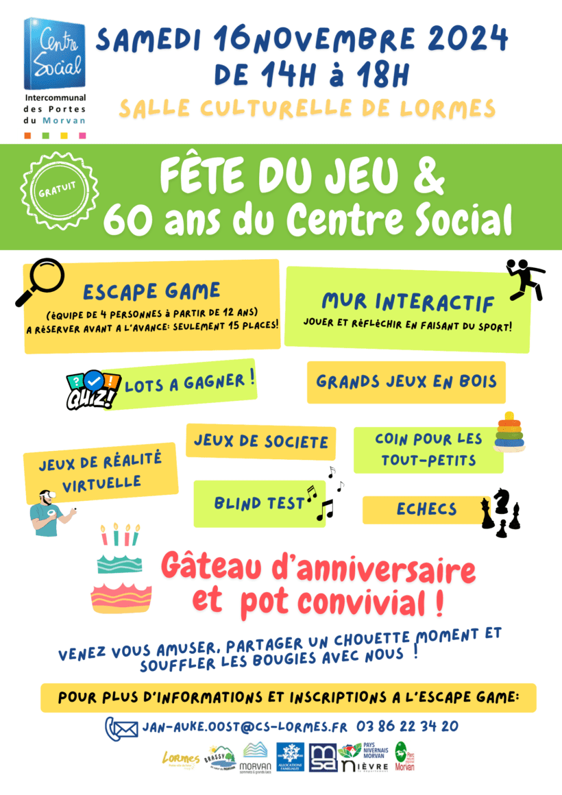 affiche Fête du Jeu 2024