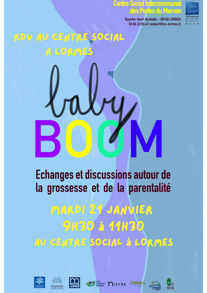 affiche Baby Boom janvier 2025.